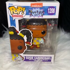Funko Pop Rugrats Susie Carmichael Figure - Black and Yellow